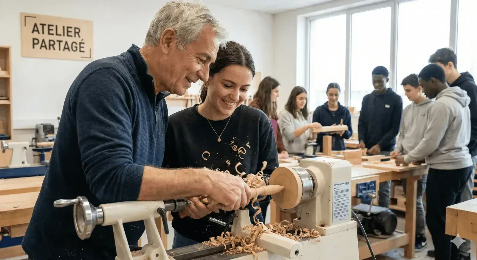 Overdracht van ambachtelijke knowhow tijdens een gedeelde workshop in Luik